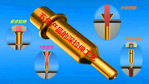 五金产品的多步拉伸过程,挤断切边又胀形处理,结构工艺大饱眼福